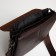 Men's bag over the shoulder, Textura, external pocket, brown color