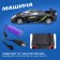 The radio -controlled "thirst for racing", works on the battery, the color is black