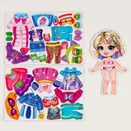 Magnetic game Dressing "Sweet Girl"-2