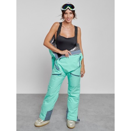 Ski -lifting women's hinge, size 42, turquoise color-1