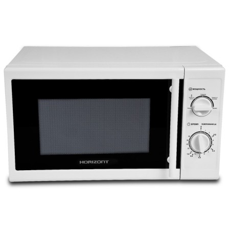 Microwave oven Horizont 20 MW 700-1378 PKW, 20 l, 700 watts, white and black
