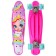Penniboard Onlytop "Girl", 56x16 cm, light wheels PU 60 x 45 mm, Abec 7, aluminum frame
