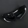 Glasses for riding motor vehicles with add. ventilation, glass with darning, white