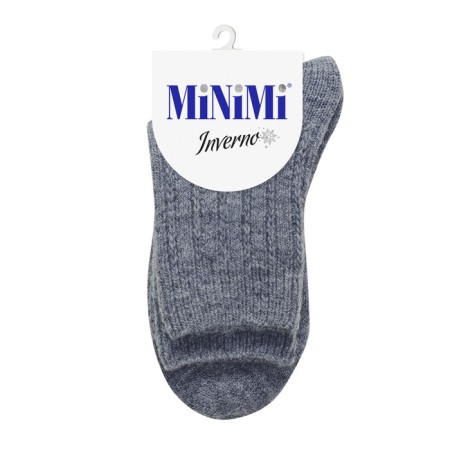 Women's socks Mini Inverno, size 35-38, Grigio color