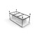 Cersanit Santana 140 bathtub frame, complete with assembly package