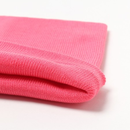 Snood for children, coral color, size 50x22 cm-2
