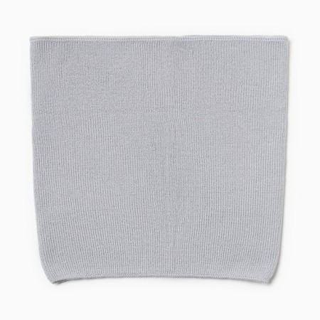 Snood for children, gray color, size 25x26 cm-1