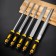 Deli DL352085 files set, rubberized handle, instr. steel T12, 5 pcs