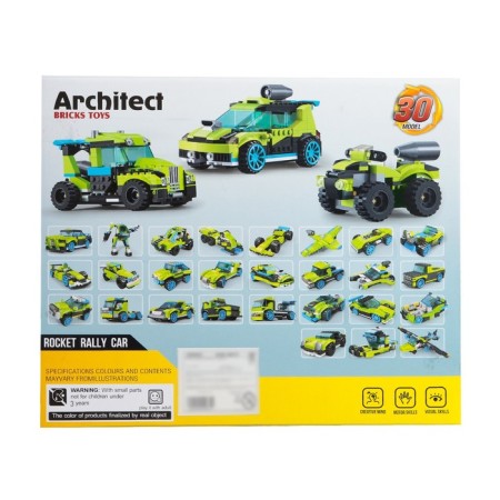 Block Constructor "Racing Transport", 30 assembly options, 241 parts-2