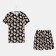 Pajama men's kaftan "eggs" R.54, black