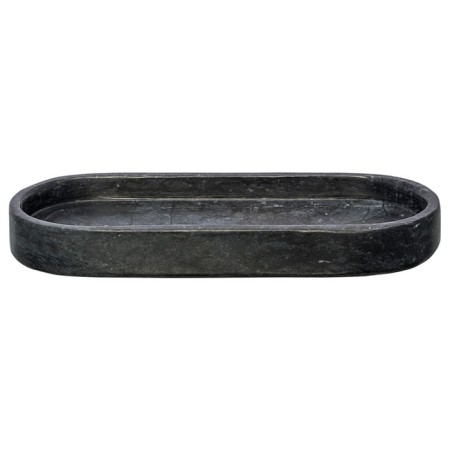Bergenson Bjorn Marm tray, black marble, 25x10 cm, color black marble-4