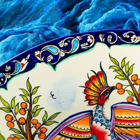 Largan Rishtan ceramics "Firebird", 42 cm-3