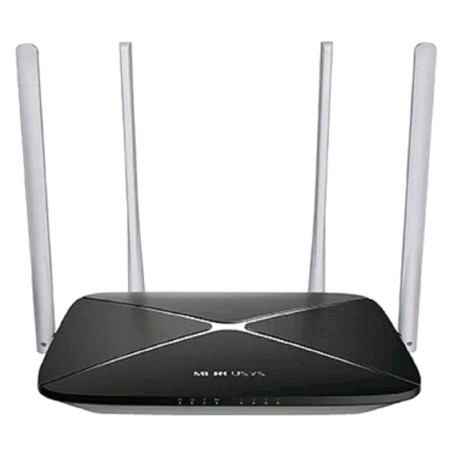 Wireless Mercusys AC12G AC1200, 10/100/1000 Mbps, black
