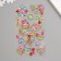 Decorative jewelry from rhinestones "Unicorn"