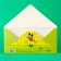 Money envelope, 16.5x8 cm "Happy Birthday!", Mickey Mouse