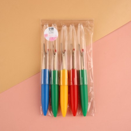Frushed with a cap, 12.5 cm, 5 pcs, colorful color-5