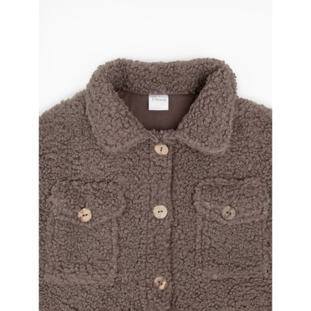 Children's jacket Amarobaby Lama, height 122 cm, chocolate color-10