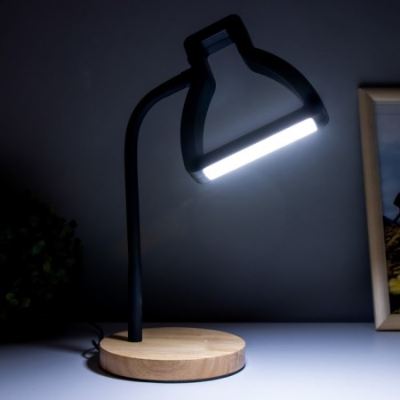 LED LED LED 4W USB 3000-6000K Black 14.5x23x38.5 cm Risalux-6