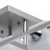 Tetro ceiling chandelier 5x60W E14 Metal 65x65x20cm