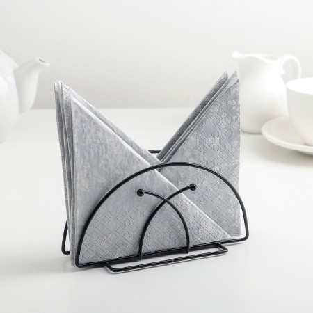 Salvetnik Dolyana "Lily", 13 × 6 × 7 cm, black color