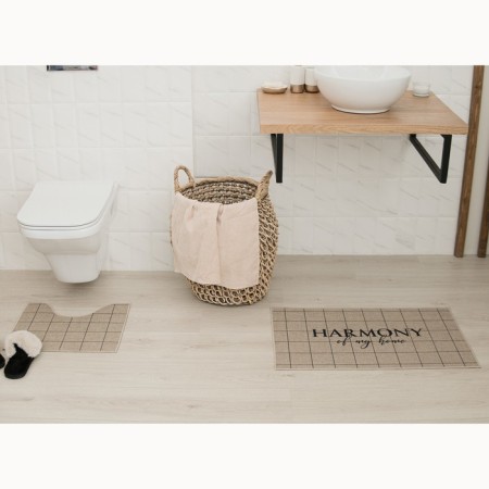 A set of bathroom rugs Ethel "Harmony" 2 pcs, 48x78 cm, 40x45 cm-6