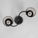 Rory chandelier 2he27 40W black 40x40x28 cm