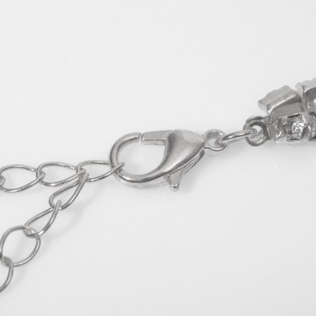 Note "Knot" ball No. 2, white color in silver, l = 35 cm-1