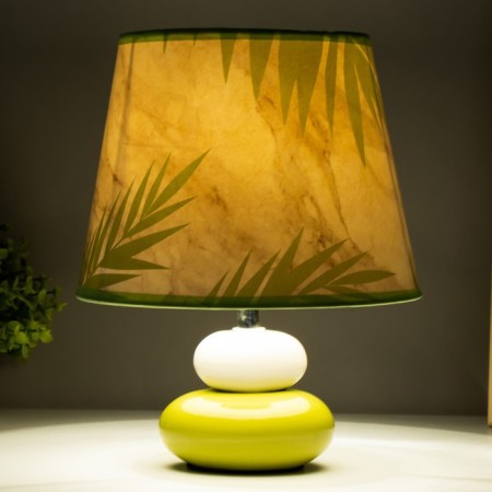 Board Lamp "Leaves" E14 15W white-green Risalux-2