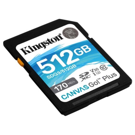 Memory of SDXC 512GB KingSton SDG3/512GB Canvas GO! Plus W/O-1