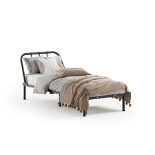 Bed A collapsible metal world 900x2000 black
