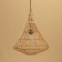 Ceiling Lamp from Rotan "Indra", 1 × 120 W, E27, 40 × 40 × 55 cm