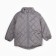Children's jacket is quilted, gray color, height 104 cm