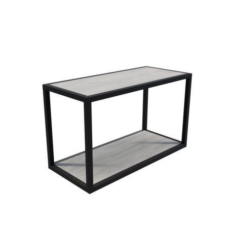 Hinged shelf 600, 600x250x360, black muar/Metropolitan Gray-3