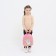 Baby backpack on lightning, pink color