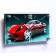 Carty clock, series: transport, "sports car", smooth move, 19 x 39 cm