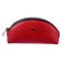 Cosmetic bag with lightning, red color