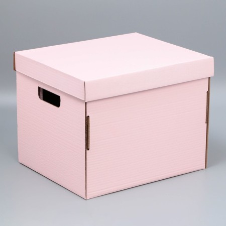 Gift folding box, packaging, “pink”, 37.5 x 32 x 29.3 cm