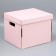 Gift folding box, packaging, “pink”, 37.5 x 32 x 29.3 cm