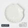 Porcelain dish Magistro "shell", d = 13 cm, white color
