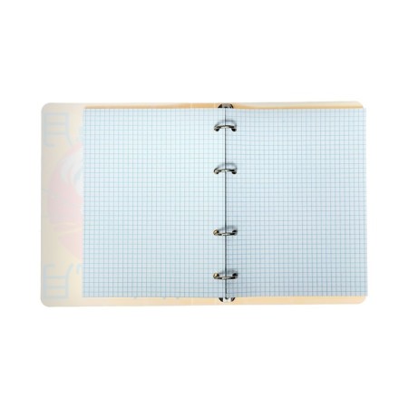 A notebook on rings A5 120 sheets in the Calligrata "AnimeArt" cage, plastic cover, offset unit-5