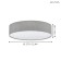 Passteri lamp, 3x25W E27, white color