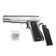 Strikeball gun "Galaxy" COLT 1911, silver, feces. 6 mm