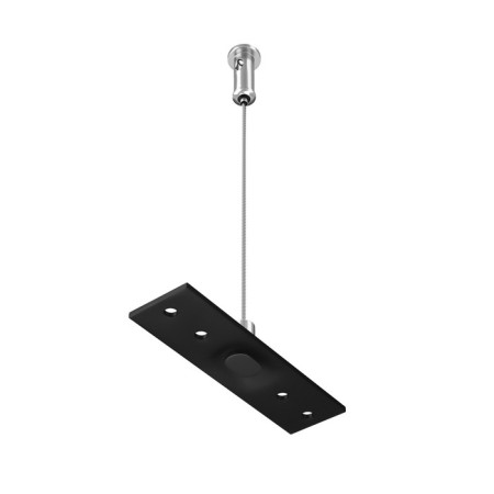 Cable suspension 2 pcs, technical tra34sw-2b, 8x2.2x200 cm, black color is black-4