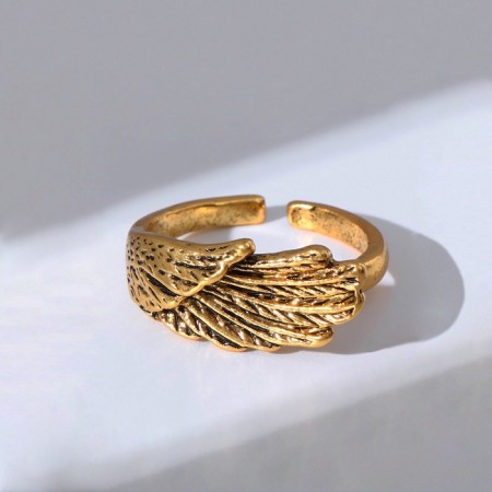 Ring "ring" wing, color black gold, dimensionless-3