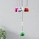 Wind Music Metal "Three Cash toads" 6 bells 55x8x8 cm