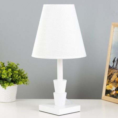 Eln table lamp E27 40W white 19.5x19.5x38 cm Risalux