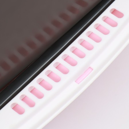 Closed toilet 51 x 34 x 37 cm, pink+scoop (with UV lamp)-6