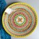 Largan Rishtan ceramics "Patterns", 42 cm, yellow