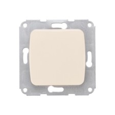 The single-clavy mechanism of the Kranz circuit breaker hidden installation 10a beige KR-78-0230