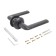 Separate handle "Allur" Art "Polo" BL, Matte Black Color Black